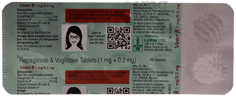 Vobit R 1mg/0.2mg Tablet image