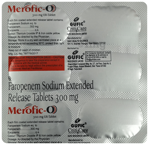 Merofic-O 300mg ER-Tablet image