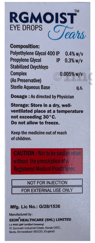 Rgmoist Tears Eye Drop image Rgmoist Tears Eye Drop image