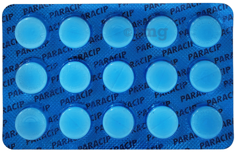 पैरासिप 500 टैबलेट image