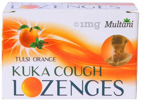 Multani Kuka Cough Lozenges (6 Each) Tulsi Orange: Buy box of 6.0