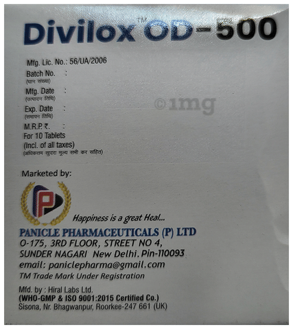 Divilox OD-500 Tablet image