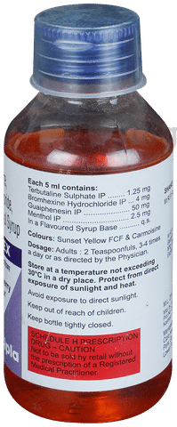 Bro-Cofdex Syrup Raspberry