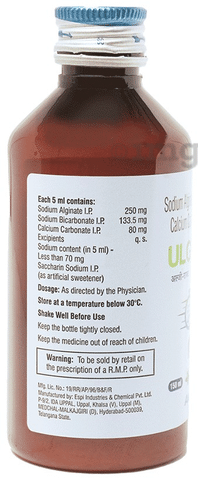 Ulge-Raft Oral Suspension Peppermint Sugar Free