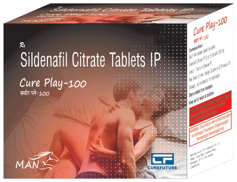 Cure Play 100 Tablet image