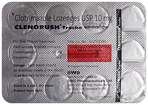 Clenorush Troche Lozenges image Clenorush Troche Lozenges image