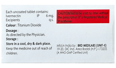Iverbest 6 Tablet image
