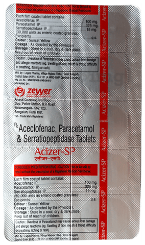 Acizer-SP Tablet image