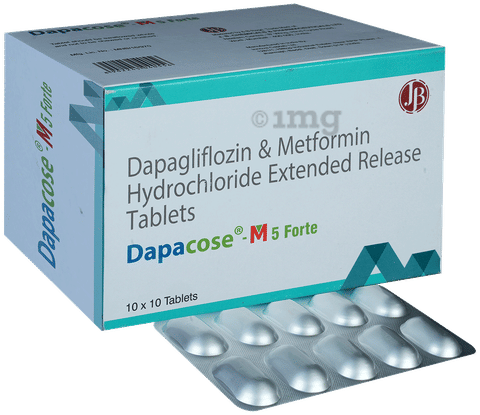 Dapacose-M 5 Forte Tablet ER image Dapacose-M 5 Forte Tablet ER image