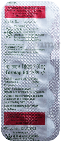 Tormap 50mg Tablet image Tormap 50mg Tablet image