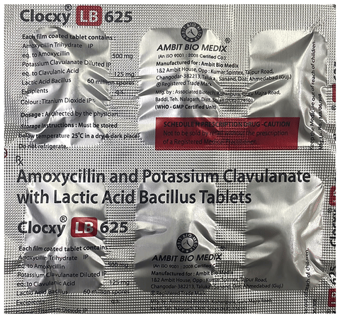 Clocxy LB 625 Tablet