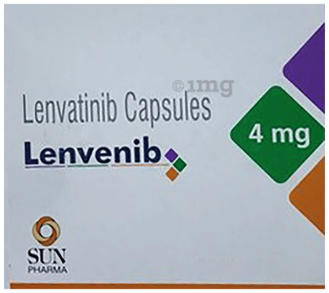 Lenvenib 4mg Capsule image Lenvenib 4mg Capsule image