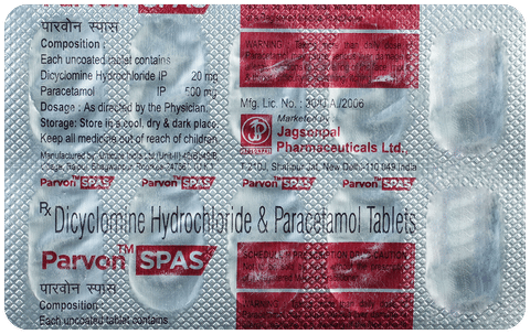 Parvon Spas Tablet image