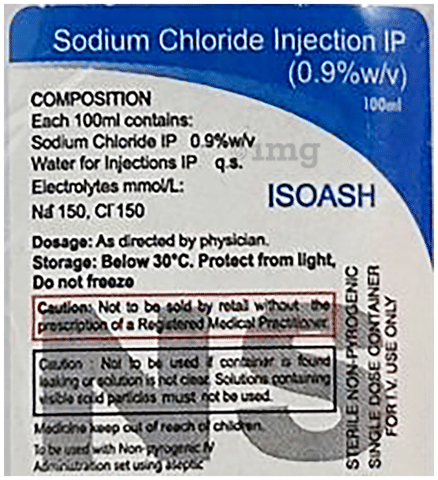 Normal Saline 0.9% Infusion image