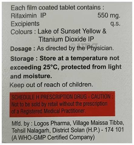 Rifasafe 550 Tablet image