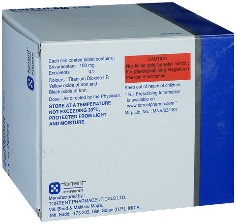 Britzilam 100 Tablet image Britzilam 100 Tablet image