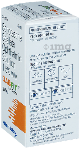 Dabfit Eye Drop image