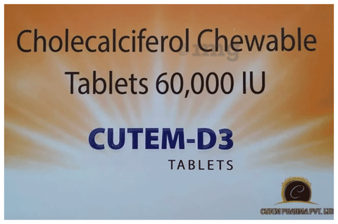 Cutem-D3 Chewable Tablet image Cutem-D3 Chewable Tablet image