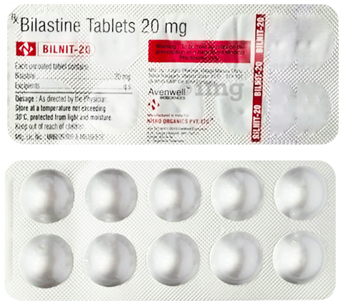 Bilnit 20 Tablet image Bilnit 20 Tablet image