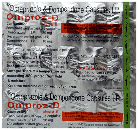 Omproz-D Capsule image