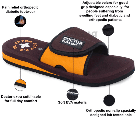 Doctor Extra Soft D 52 Flipflops and House Slippers for Women s