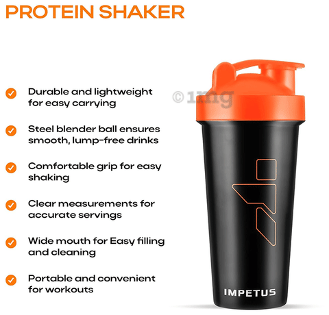 Impetus Protein Shaker Black 5