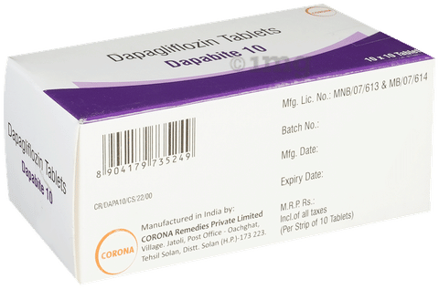 Dapabite 10mg Tablet image Dapabite 10mg Tablet image