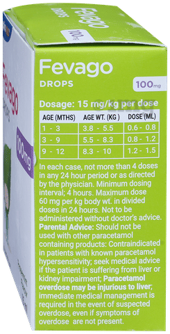 Fevago 100mg/ml Drop image