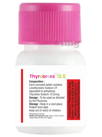 Thyrobronz 12.5 Tablet image