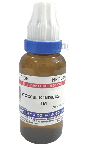 Sett Dey Cocculus Indicus Dilution 1M 1