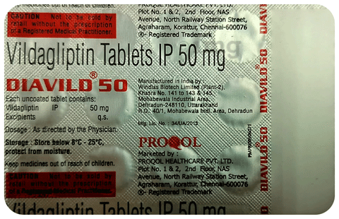 Diavild 50mg Tablet image