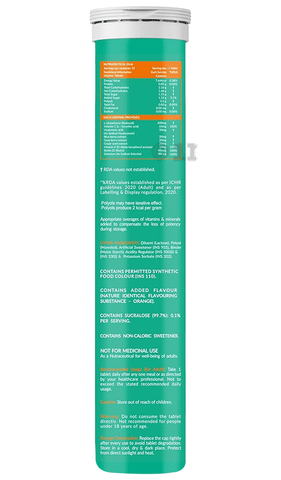 Carbamide Forte L-Glutathione Reduced+ Effervescent Tablet Orange: Buy  bottle of 15.0 Effervescent Tablet at best price in India