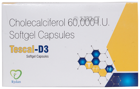 Tescal-D3 Softgel Capsule