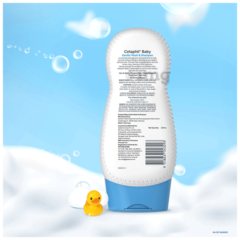 Cetaphil Baby Gentle Wash Shampoo With Glycerin Pro-Vitamin
