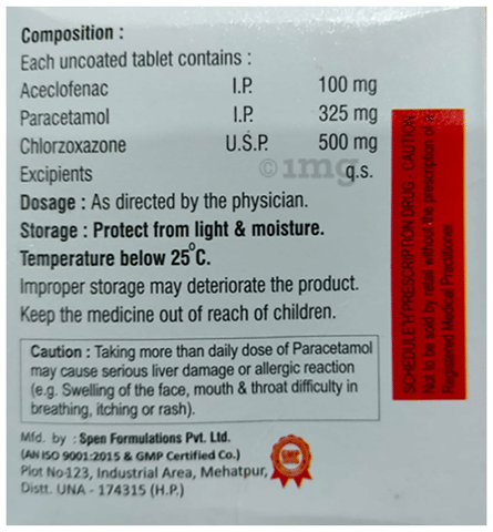 Parafenac-MR Tablet image