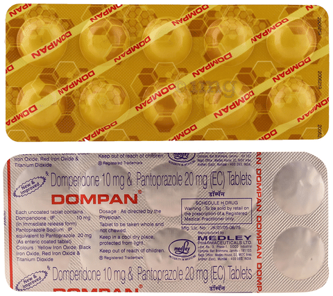 Dompan 10mg/20mg Tablet image
