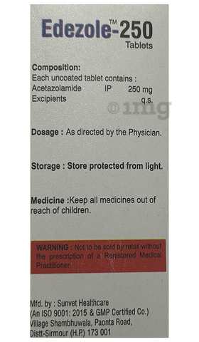 Edezole 250 Tablet image Edezole 250 Tablet image