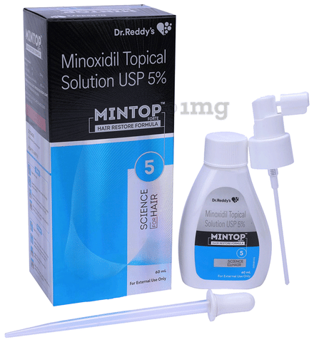 Mintop Forte 5% Minoxidil Solution image