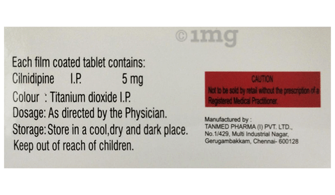 Safdipine 5 Tablet image Safdipine 5 Tablet image