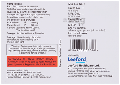 Chymonet AP Tablet image