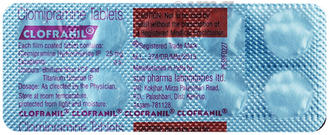 Clofranil 25mg Tablet image