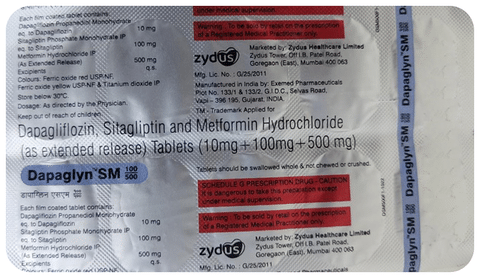 Dapaglyn SM 100/500 Tablet ER
