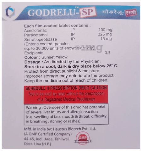 Godrelu-SP Tablet image