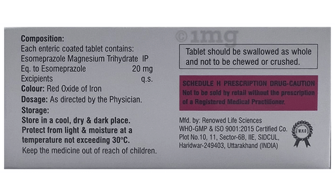 Shelpraz 20 Tablet image