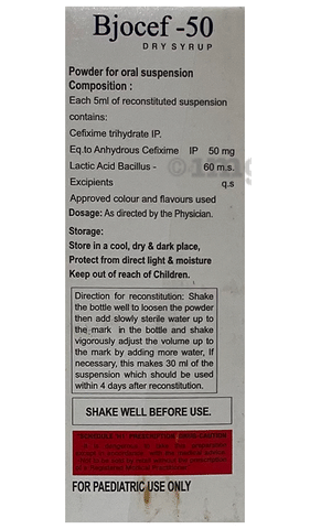 Bjocef 50 Dry Syrup image