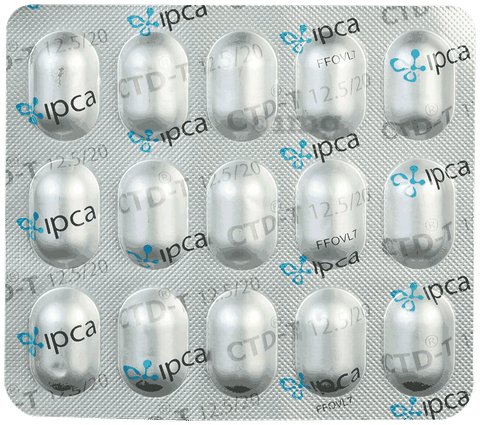 CTD-T 12.5/20 Tablet image