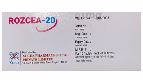 Rozcea 20 Tablet image