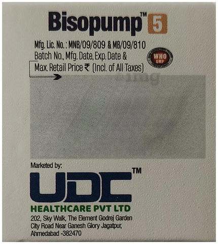 Bisopump 5 Tablet image Bisopump 5 Tablet image