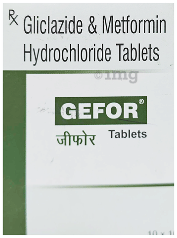 Gefor 80mg/500mg Tablet image