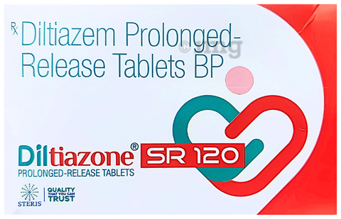 Diltiazone SR 120 Tablet image